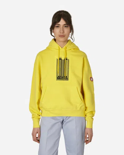 Shop Cav Empt Overdye Reprocess Heavy Hooded Sweatshirt In Yellow