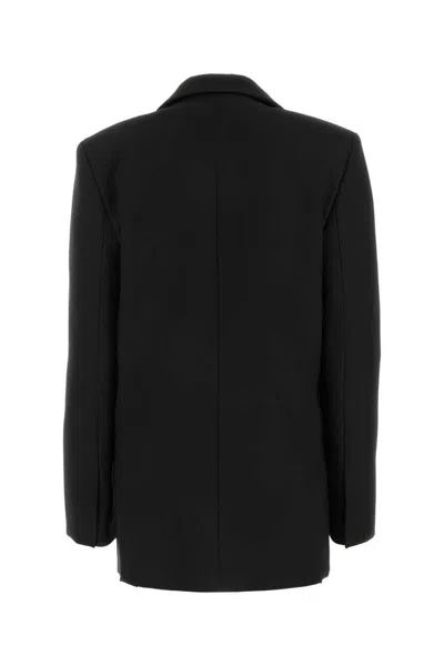 Shop Off-white Off White Jackets And Vests In Black