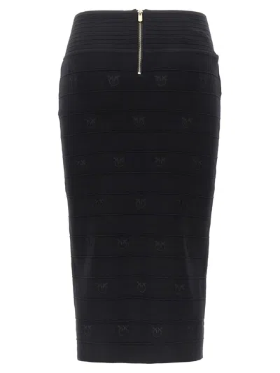 Shop Pinko 'stapelia' Skirt In Black