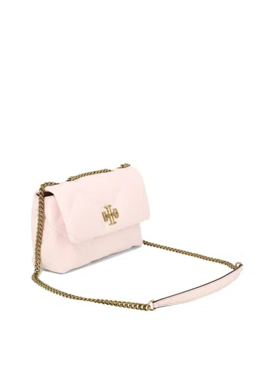 Shop Tory Burch "kira Diamond Quilt" Crossbody Bag In Pink