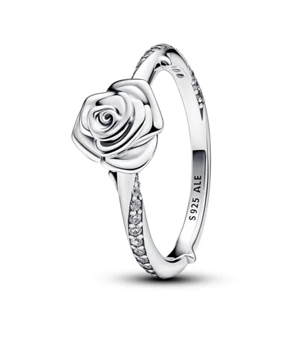 Shop Pandora Rose Bloom Ring In Sterling Silver