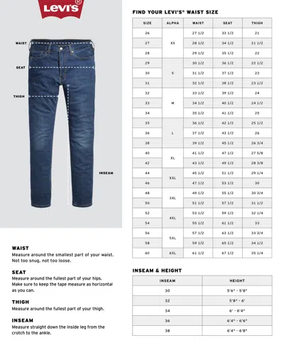 Levi's Men's Flex 412 Slim Fit 5 Pocket 9" Jean Shorts In Stretch Ac
