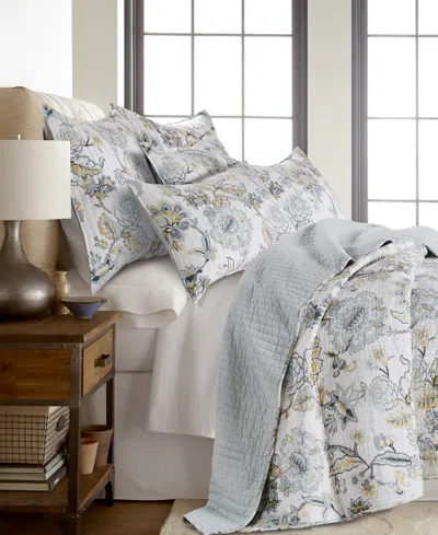 Shop Levtex Ophelia Reversible 3-pc. Quilt Set, Full/queen In Spa
