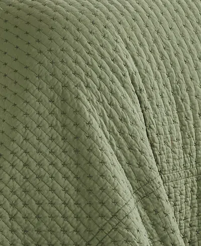 Levtex Cross Stitch Stitching 2-pc. Quilt Set, Twin/twin Xl In Adobe