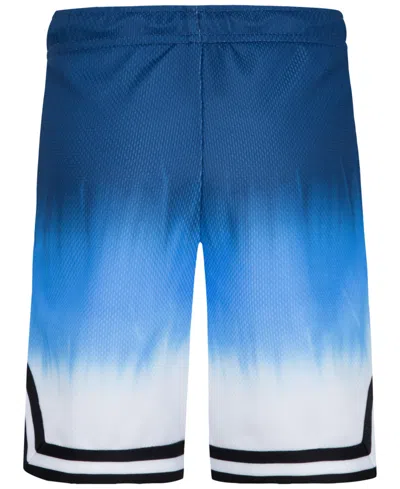 Shop Jordan Little Boys Ombre Mesh Shorts In Dk Marina Blue