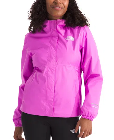 Shop The North Face Big Girls Antora Rain Jacket In Violet Crocus