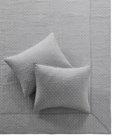 Levtex Cross Stitch Stitching 3-pc. Bedspread Set, Queen In Green