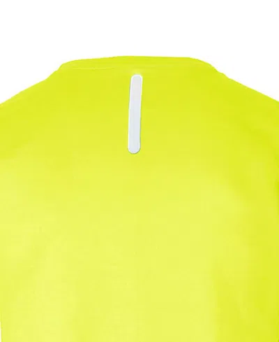 Shop Galaxy By Harvic Men's Short Sleeve Long Sleeve Moisture-wicking Quick Dry Performance Crew Neck Tee-2 Pack In Neon Green-neon Orange