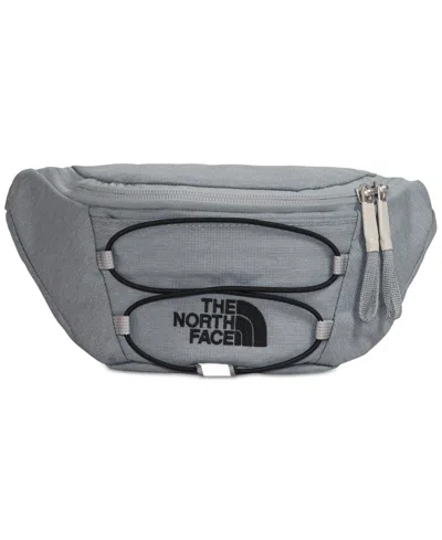 Shop The North Face Jester Lumbar Bag In Mid Grey Dark Heather,tnf Black