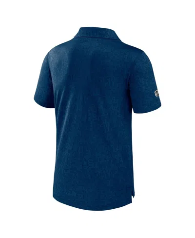 Fanatics Branded  Deep Sea Blue Seattle Kraken Authentic Pro Jacquard Polo In Deep Sea Blue