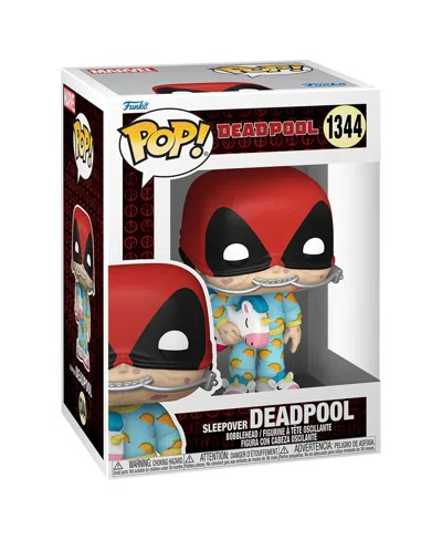 Shop Funko Deadpool Sleepover Pop! Figurine In Multi