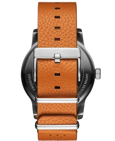 Shop Mvmt Men's Classic Ii Quartz Tan Leather Watch 44mm