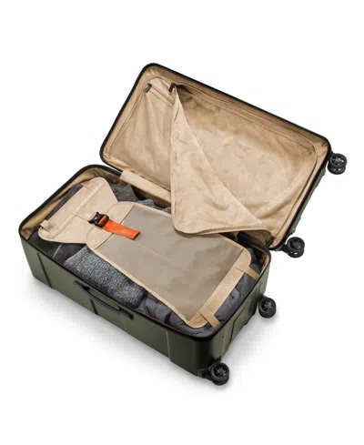 Shop Briggs & Riley Torq Extra Large Trunk Spinner In Green