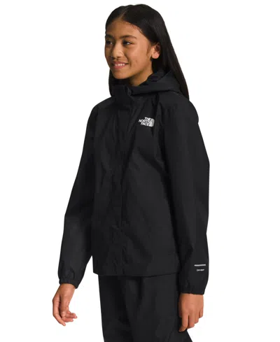 Shop The North Face Big Girls Antora Rain Jacket In Tnf Black