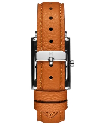 Mvmt Women's Quartz Signature Square Tan Leather Watch 24mm In Tan