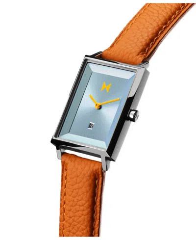 Mvmt Women's Quartz Signature Square Tan Leather Watch 24mm In Tan