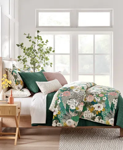 Levtex Mills Waffle Textured 3-pc. Quilt Set, Full/queen In Coco