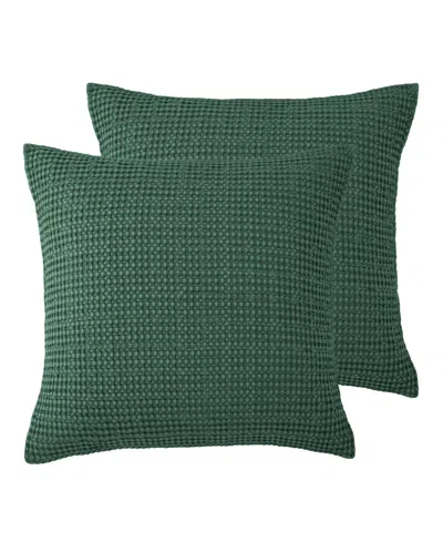 Levtex Mills Waffle 2-pc. Sham Set, European In Coco