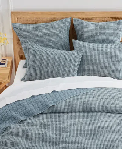 Levtex Mills Waffle 2-pc. Sham Set, European In Coco