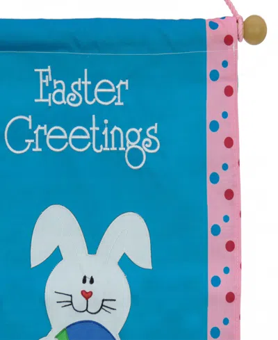 National Tree Company 18" Easter Greetings Banner In Blue