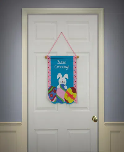 National Tree Company 18" Easter Greetings Banner In Blue