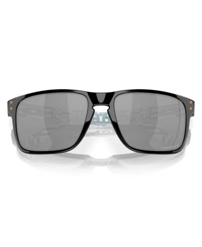 Shop Oakley Polarized Prizm Sunglasses, Oo9417 Holbrook Xl In Black