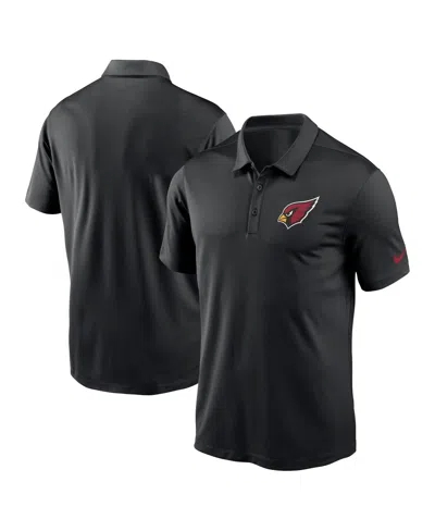 Shop Nike Men's  Black Arizona Cardinals Franchise Team Logo Performance Polo Shirt