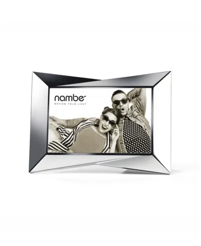 Shop Nambe Bevel Frame 4" X 6" In Silver