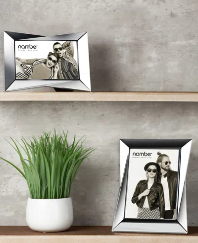 Nambe Bevel Picture Frame In Silver