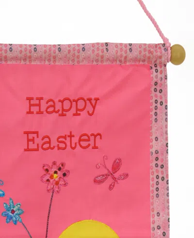 Shop National Tree Company 18" Happy Easter Banner In Pink