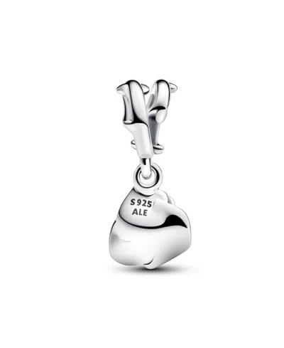 PANDORA ROSE IN BLOOM DANGLE CHARM IN STERLING SILVER 