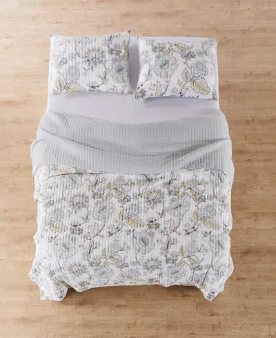 Levtex Ophelia Reversible 2-pc. Quilt Set, Twin/twin Xl In Spa
