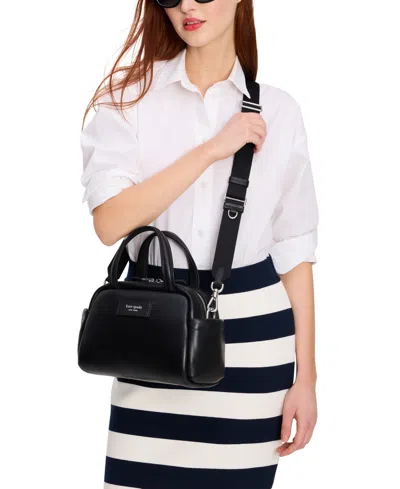 Kate Spade New York Puffed Smooth Leather Satchel In Vivid Snap