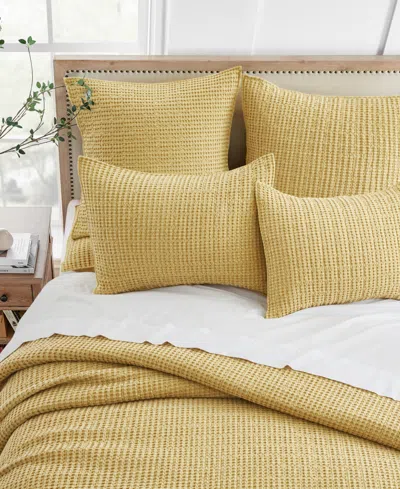 Levtex Mills Waffle Classic 3-pc. Bedspread Set, King In Green