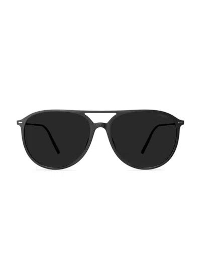 Shop Silhouette Men's Sun Lite Brickell 59mm Sunglasses In Black