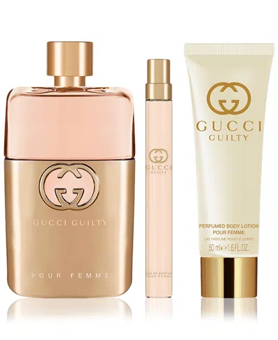 Shop Gucci 3-pc. Guilty Pour Femme Eau De Parfum Gift Set In No Color