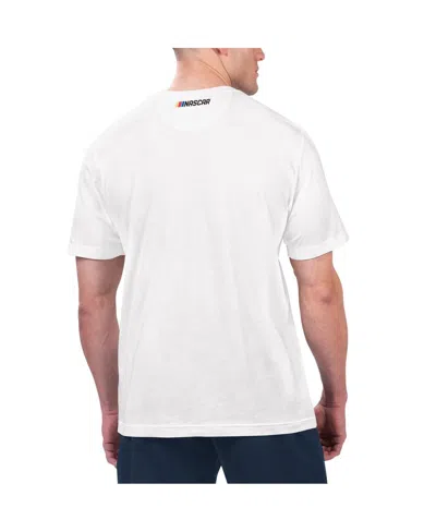 Shop Starter Men's  White Kyle Larson Extreme Lineman Graphic T-shirt