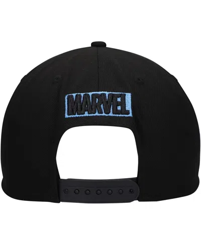 Shop Marvel Youth Boys And Girls Black Black Panther  60th Anniversary Snapback Hat
