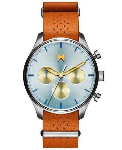 Mvmt Men's Airhawk Multifunction Tan Leather Watch 42mm In Tan
