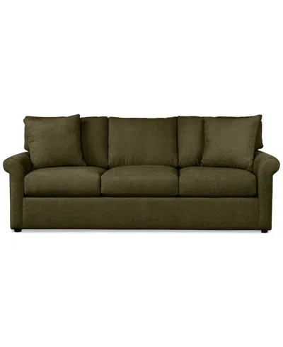 Macy's Closeout! Wrenley 88" Fabric Sofa, Created For  In Amici Oyster