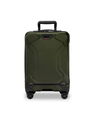 Shop Briggs & Riley Torq Domestic Carry-on Spinner In Green