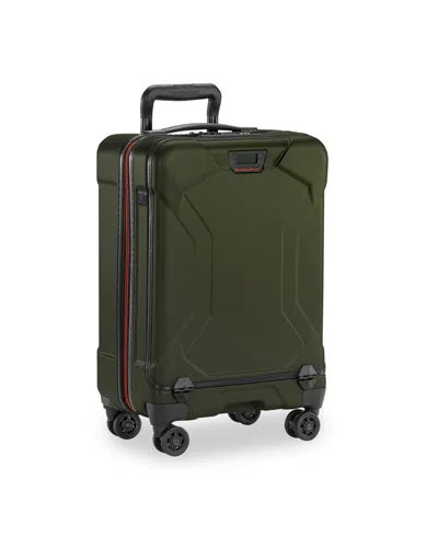 Shop Briggs & Riley Torq Domestic Carry-on Spinner In Green