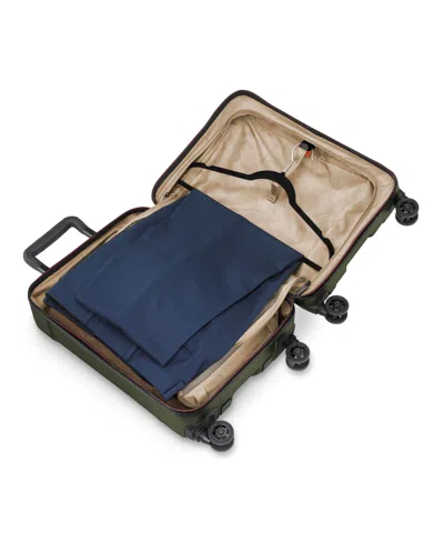 Shop Briggs & Riley Torq Domestic Carry-on Spinner In Green