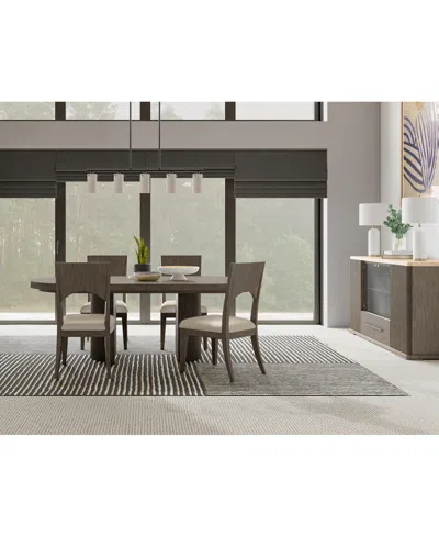 Shop Macy's Frandlyn 5pc Dining Set (table + 4 Side Chairs) In No Color
