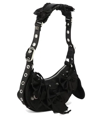 Shop Balenciaga "le Cagole Xs" Crossbody Bag In Black