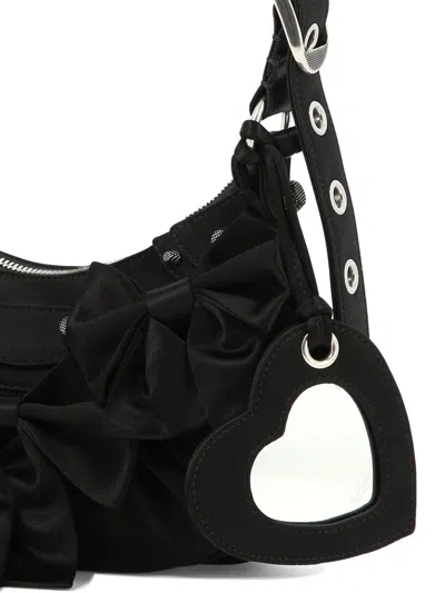 Shop Balenciaga "le Cagole Xs" Crossbody Bag In Black