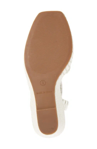 Shop Steve Madden Jylan Wedge Sandal In White