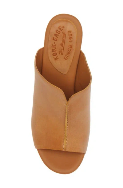 Shop Kork-ease ® Harlin Slide Sandal In Tan Leather