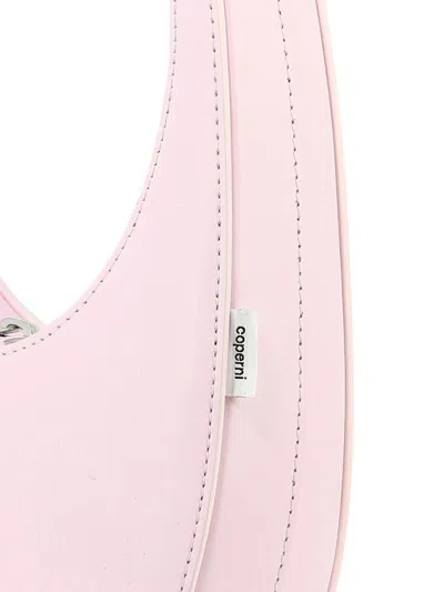 Shop Coperni "mini Swipe" Handbag In Pink