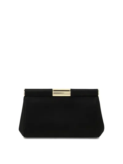 Shop Dolce & Gabbana "marlene Small" Shoulder Bag In Black